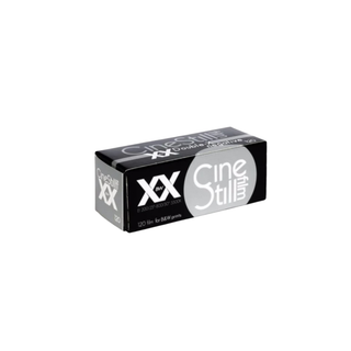 CineStill XX film packaging on a white background