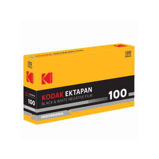 Kodak Ektapan 100 black & white film, 120 format, pack of 5 rolls