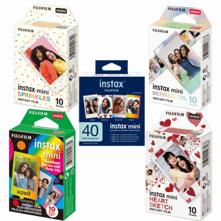 Fujifilm Instax Mini Variety Pack - 40 Count