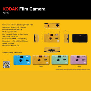 Kodak M38 Reusable Camera with Flash